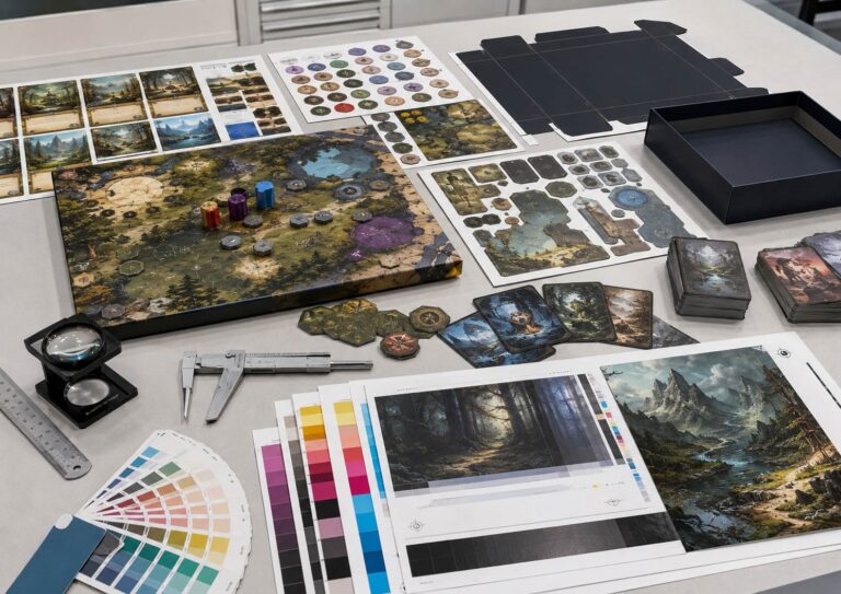 AI Art in Board Game Prototypes: What Factories Actually Need From Your Files