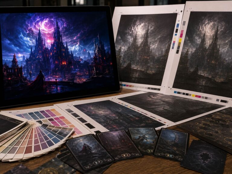 Rich Black and Dark Artwork: How to Avoid Muddy Board Game Printing